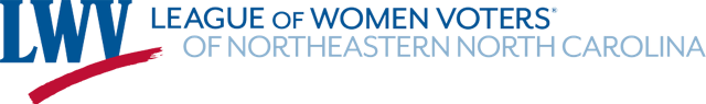 League of Women Voters of Northeastern North Carolina logo